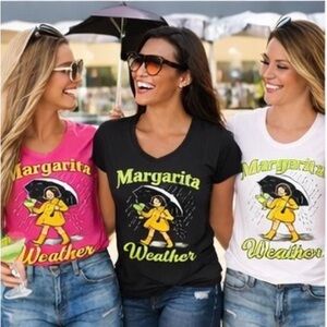 Margarita Weather Short Sleeve Tee - Black